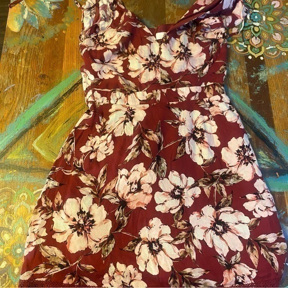 NWT Jack by BB Dakota Women’s Floral Mini Sundress Size 4 - Picture 1 of 11